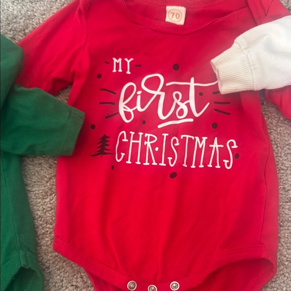 Baby Christmas Onesies